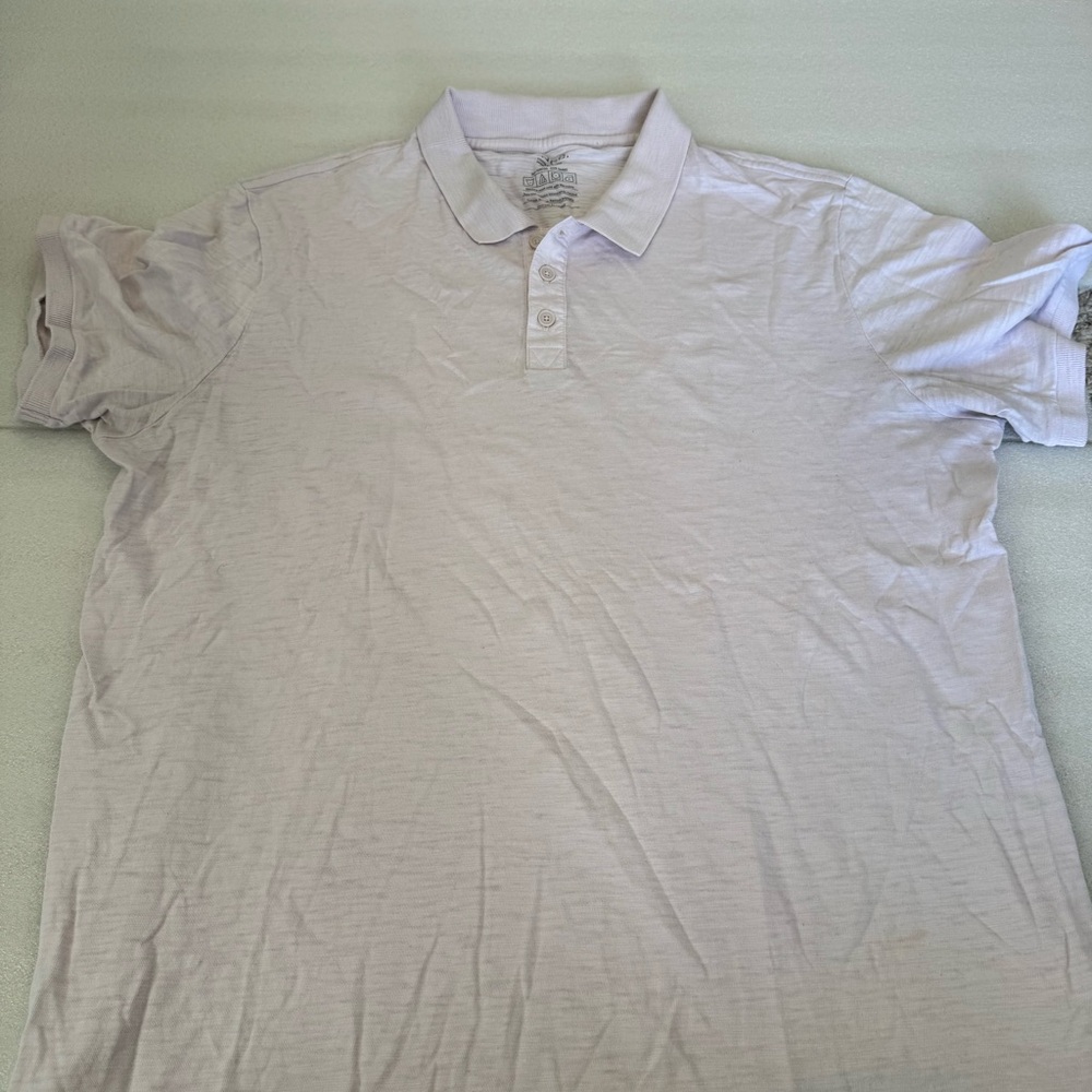 Vince 3 Button Cotton Polo